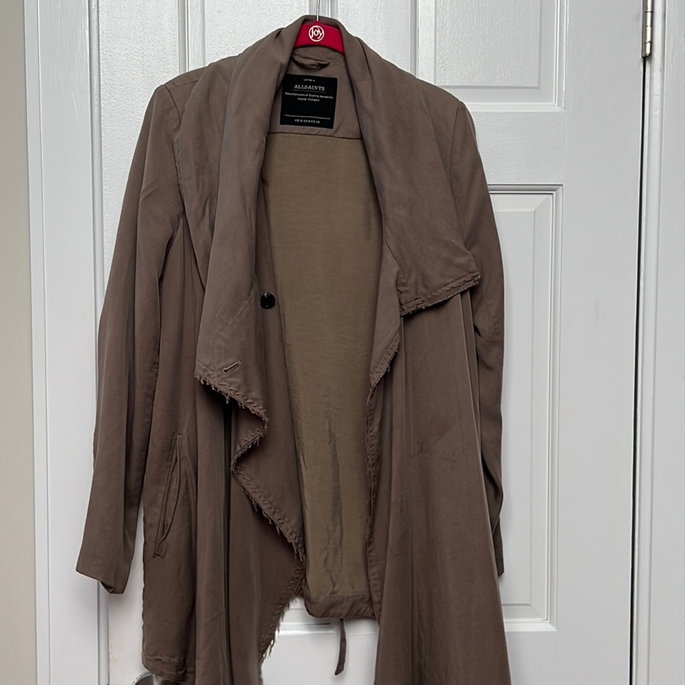 All Saints Allete Drape Jacket